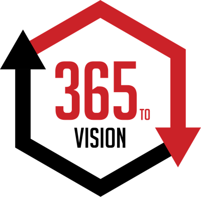 365 Vision hexagon logo